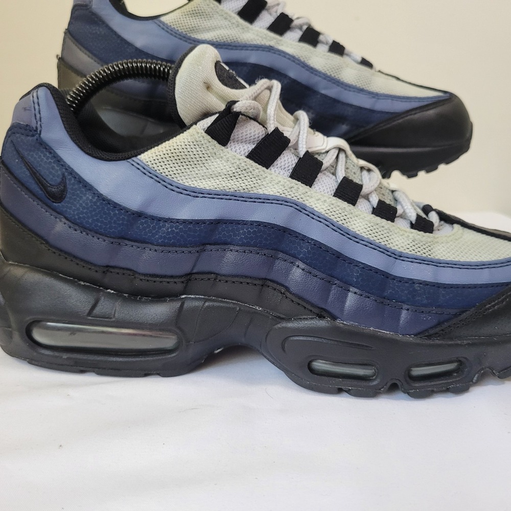 Nike Air Max 95 Essential Armory Navy Anthracite Mens 8 749766-028 Running Shoes - Picture 3 of 7